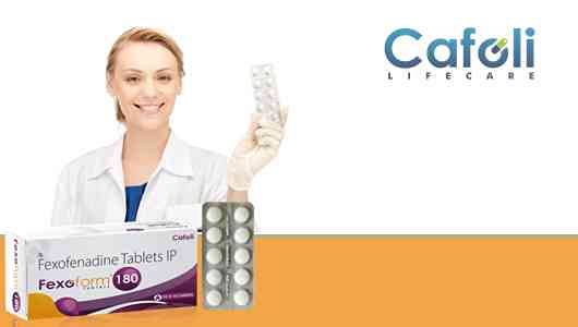 Fexoform 180 Tablet at the best price in the Antihistamine Franchise for Allergy Relief.